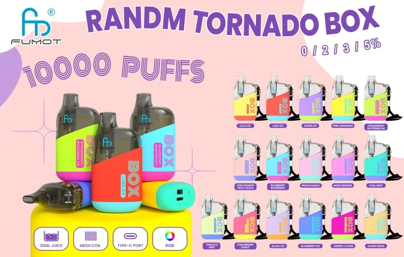 Otkrijte Fumot Original RandM Tornado Box 10000 Puffs Vape - бресква манго: Revolucija u Svijetu Vapinga